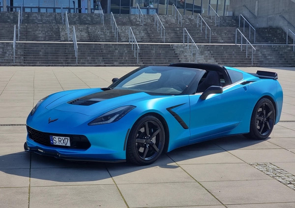 Chevrolet Corvette cena 232000 przebieg: 39000, rok produkcji 2015 z Gliwice małe 172